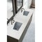 James Martin Vanities Metropolitan 72in Double Vanity, Silver Oak w/ 3 CM Eternal Jasmine Pearl Quartz Top 850-V72-SOK-3EJP - alternate 5